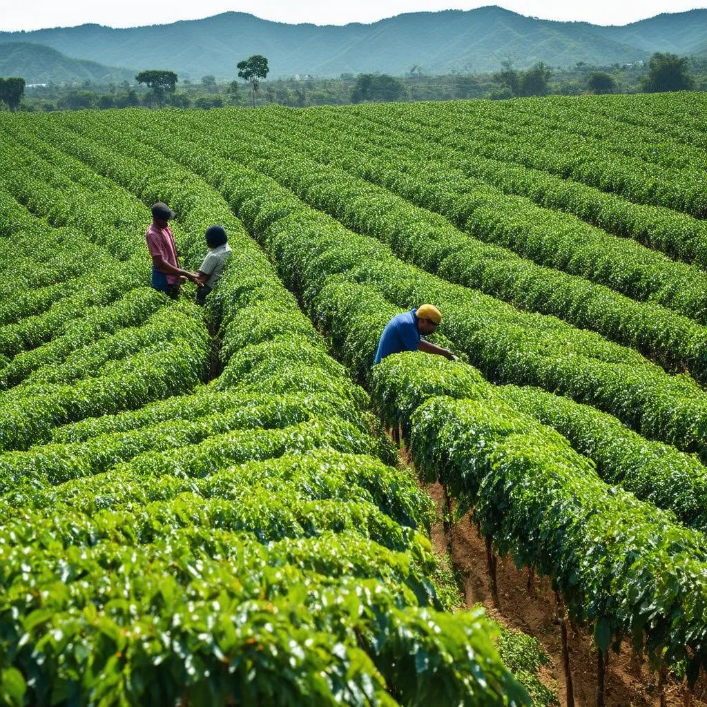 coffee plantation dak lak